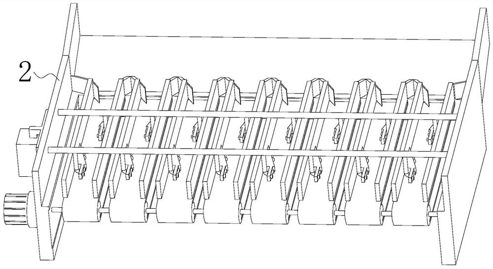 Small trash surimi processing device with viscera removing mechanism