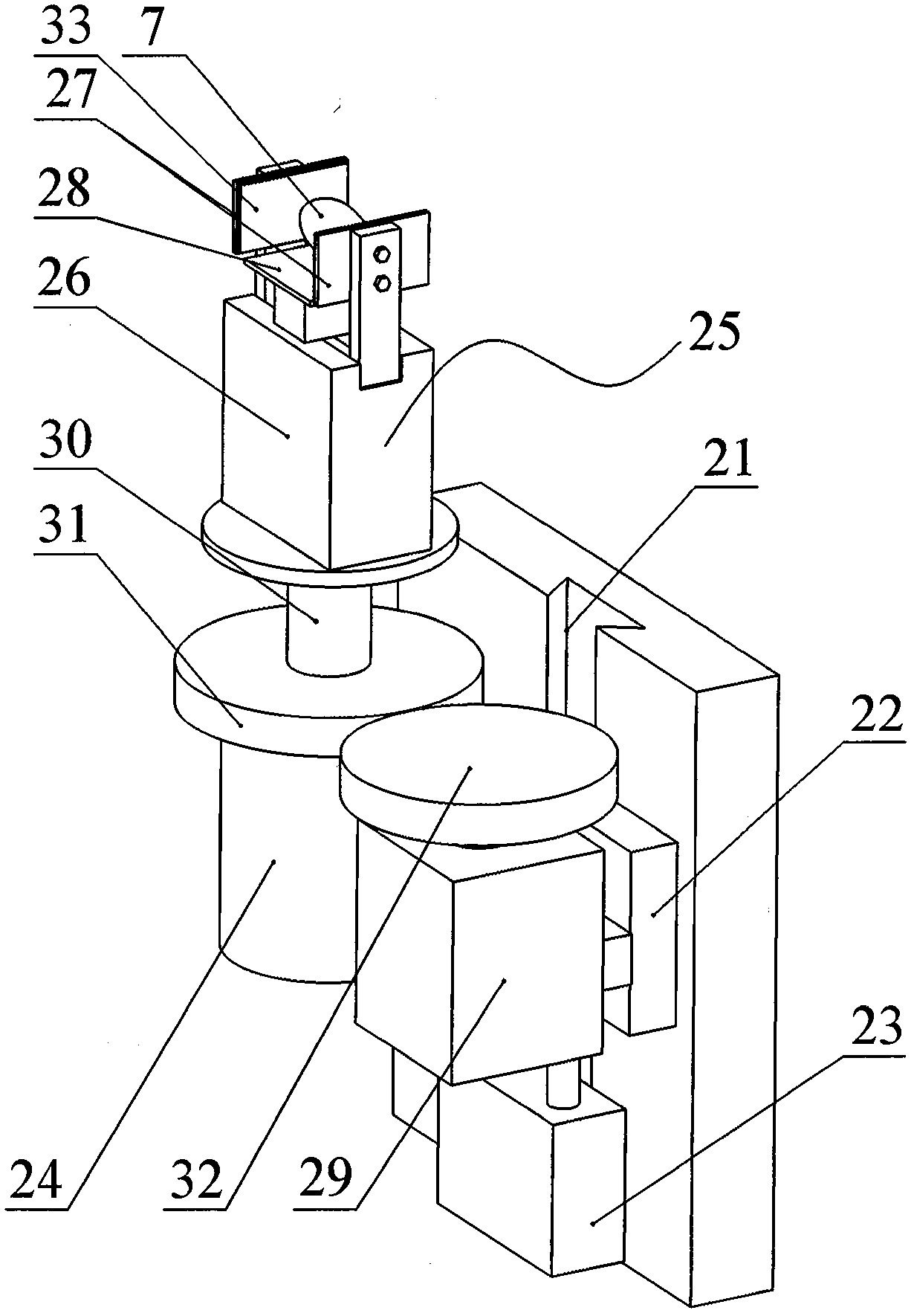 Lotus seed direction changing mechanism and lotus seed machine