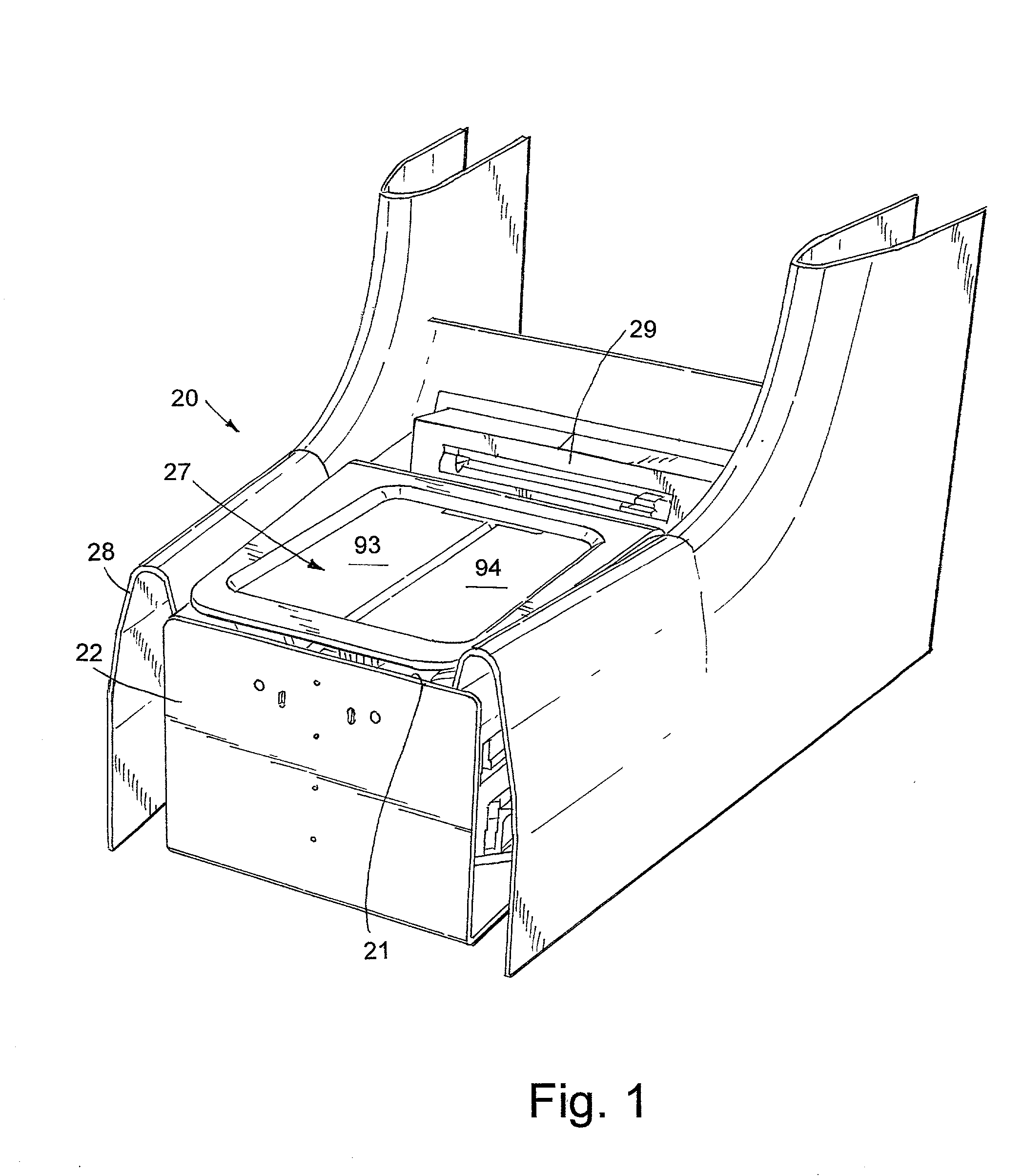 Storable shifter with electronic gear shift reset