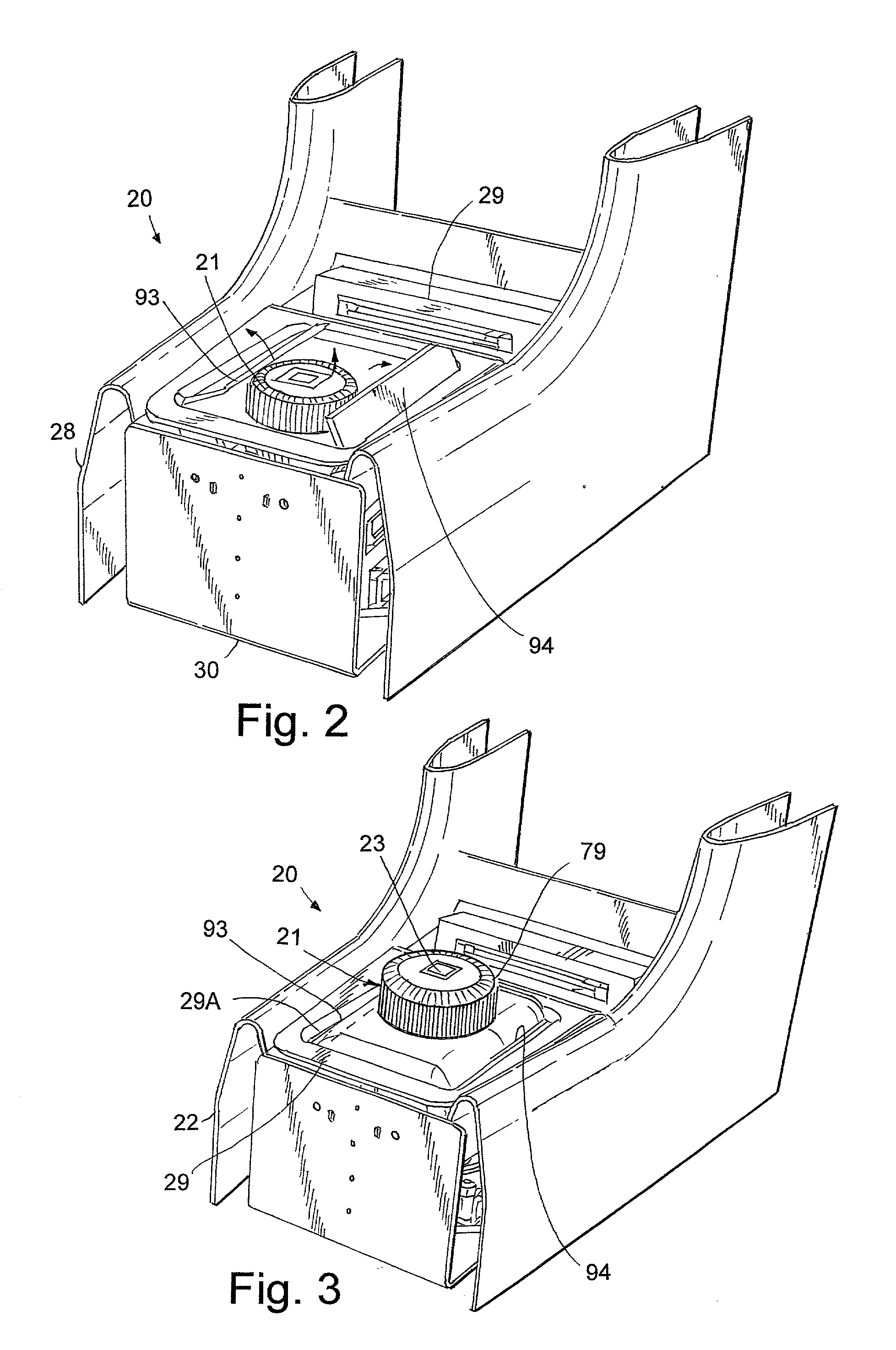 Storable shifter with electronic gear shift reset