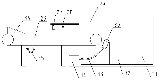 Garbage refinement pretreatment system and method for garbage incineration power plant