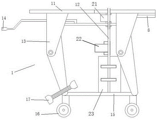 Multifunctional gastric lavage bed