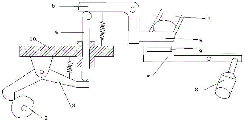 Feeding device for circular cans