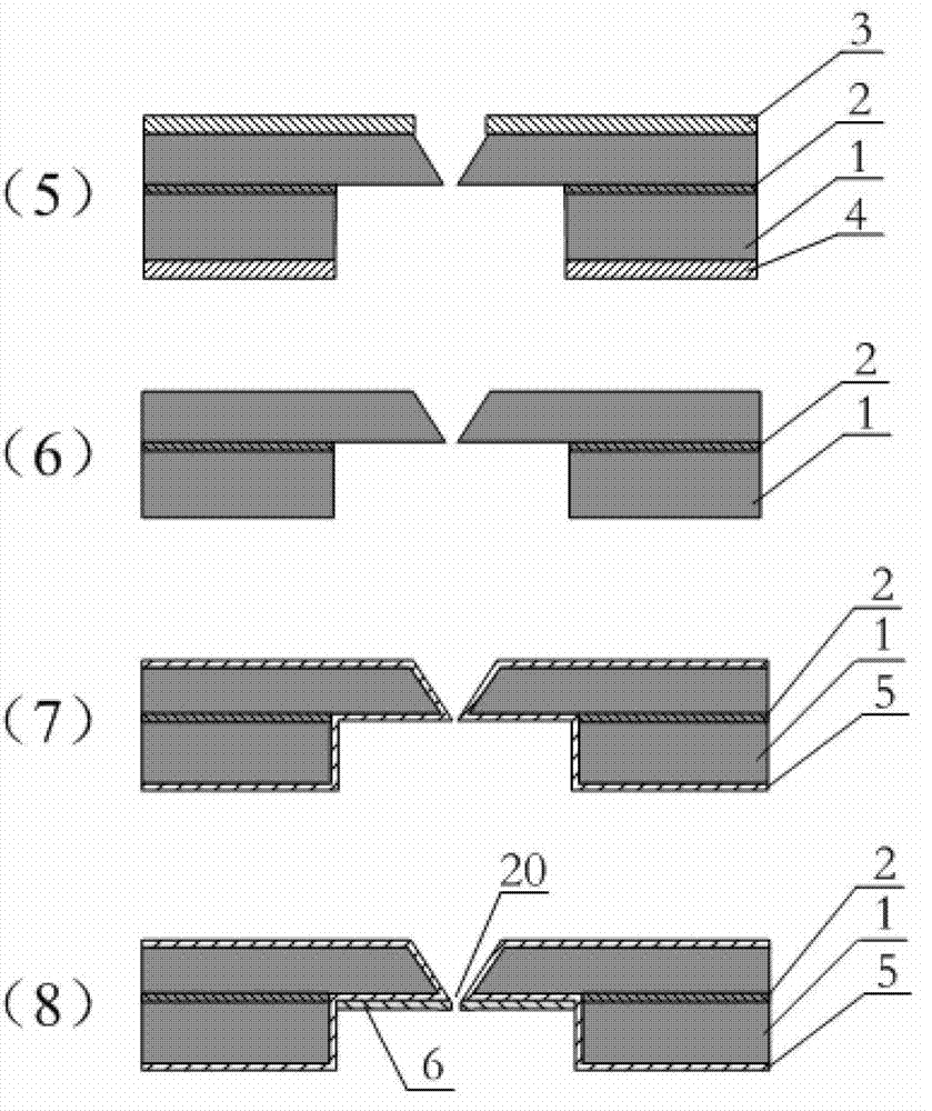 Deoxyribonucleic acid (DNA) sequencing device based on graphene nanopore-microcavity-solid-state nanopore and manufacturing method