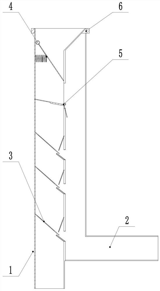 A roof rainwater purification treatment device and its treatment method