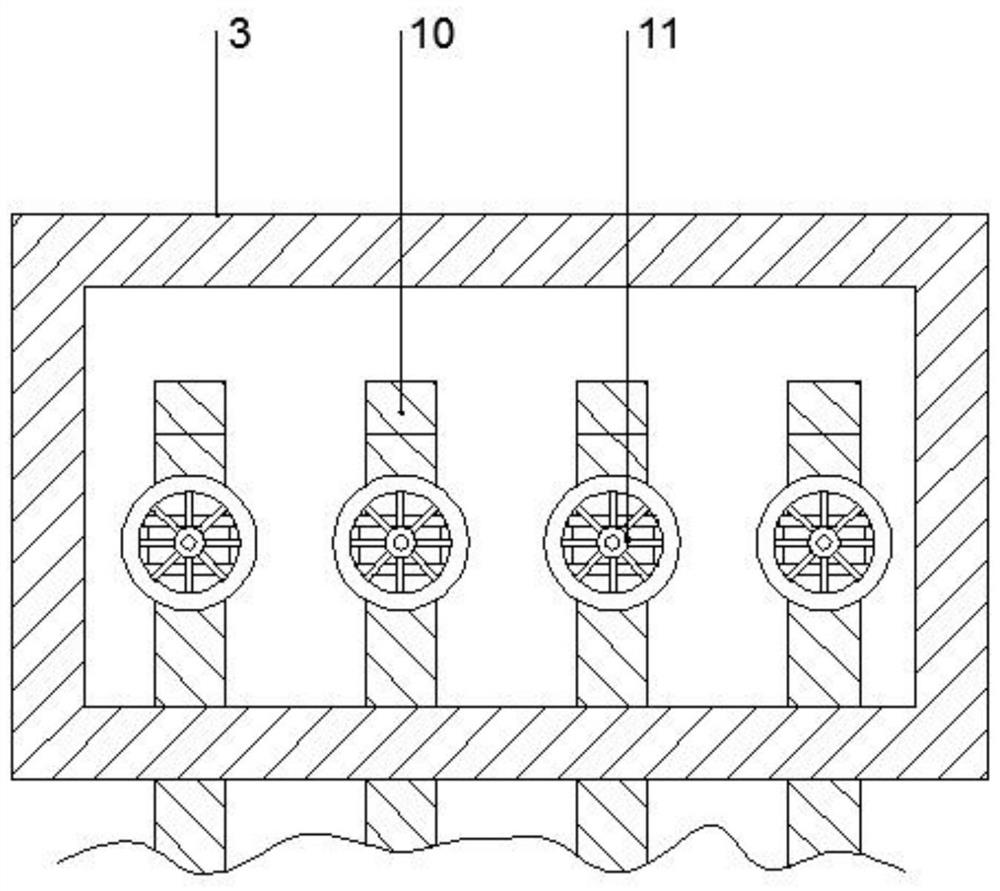 Biochemical sewage purification device