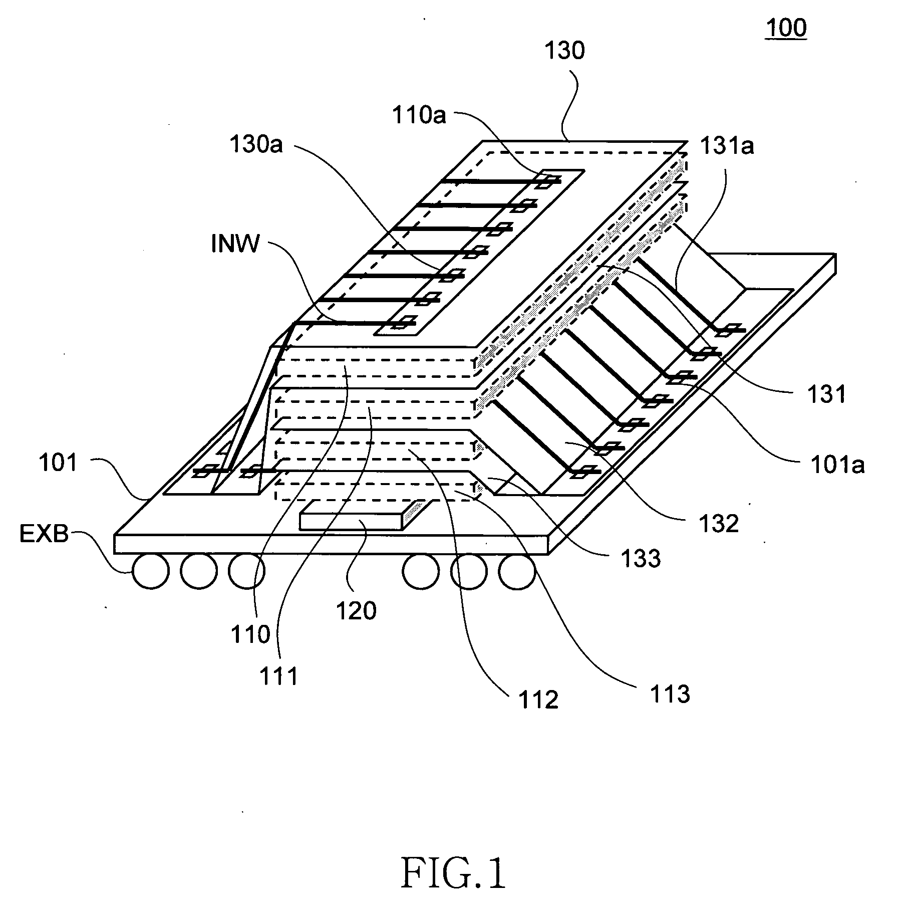 Semiconductor storage device having a plurality of stacked memory chips