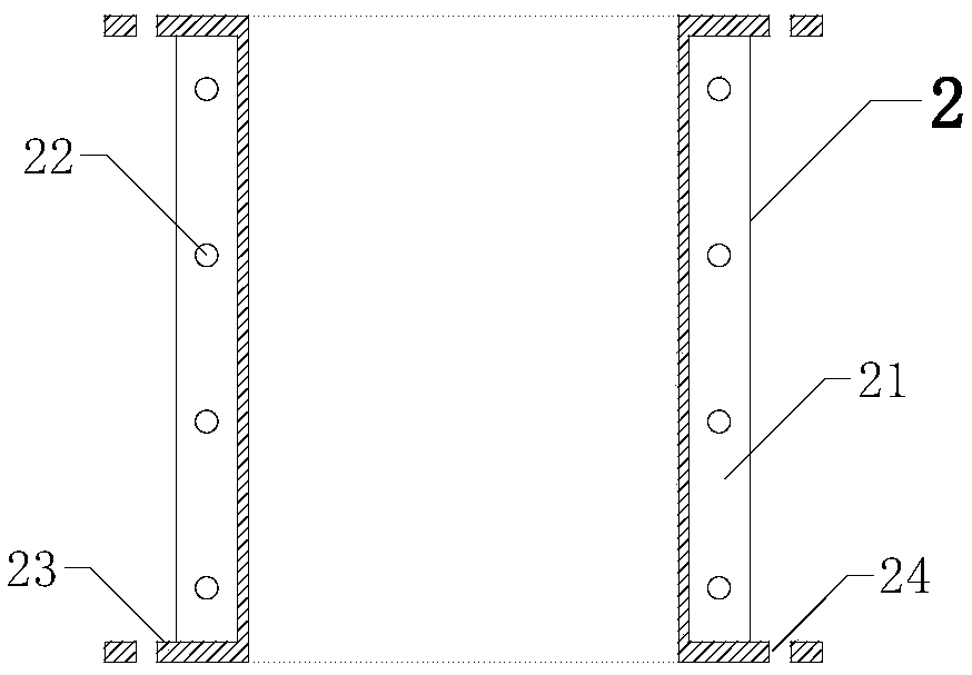 Pressure difference adjustable emanation rock medium radon exhalation rate measuring device and its application method