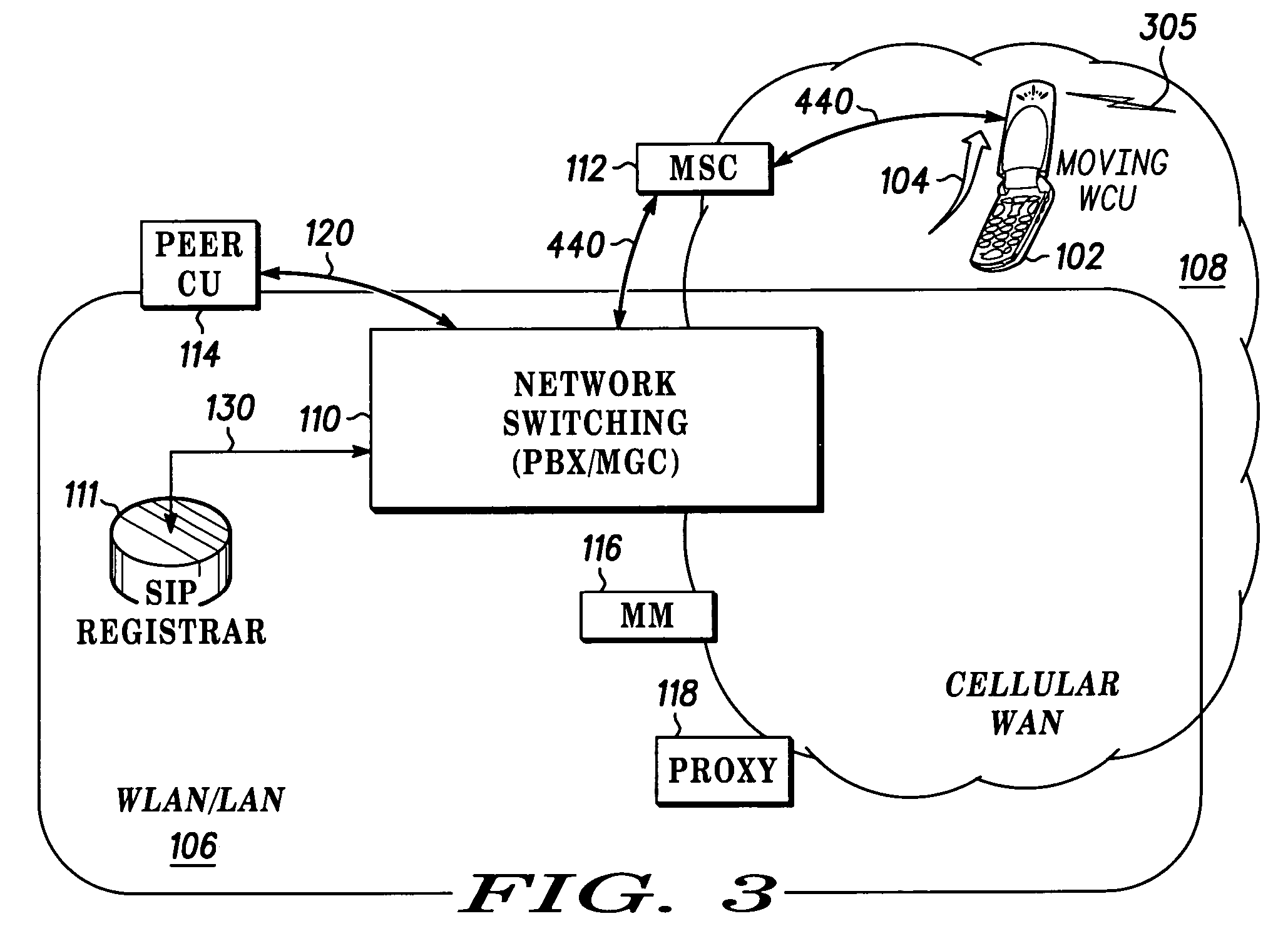 Fast call set-up for multi-mode communication