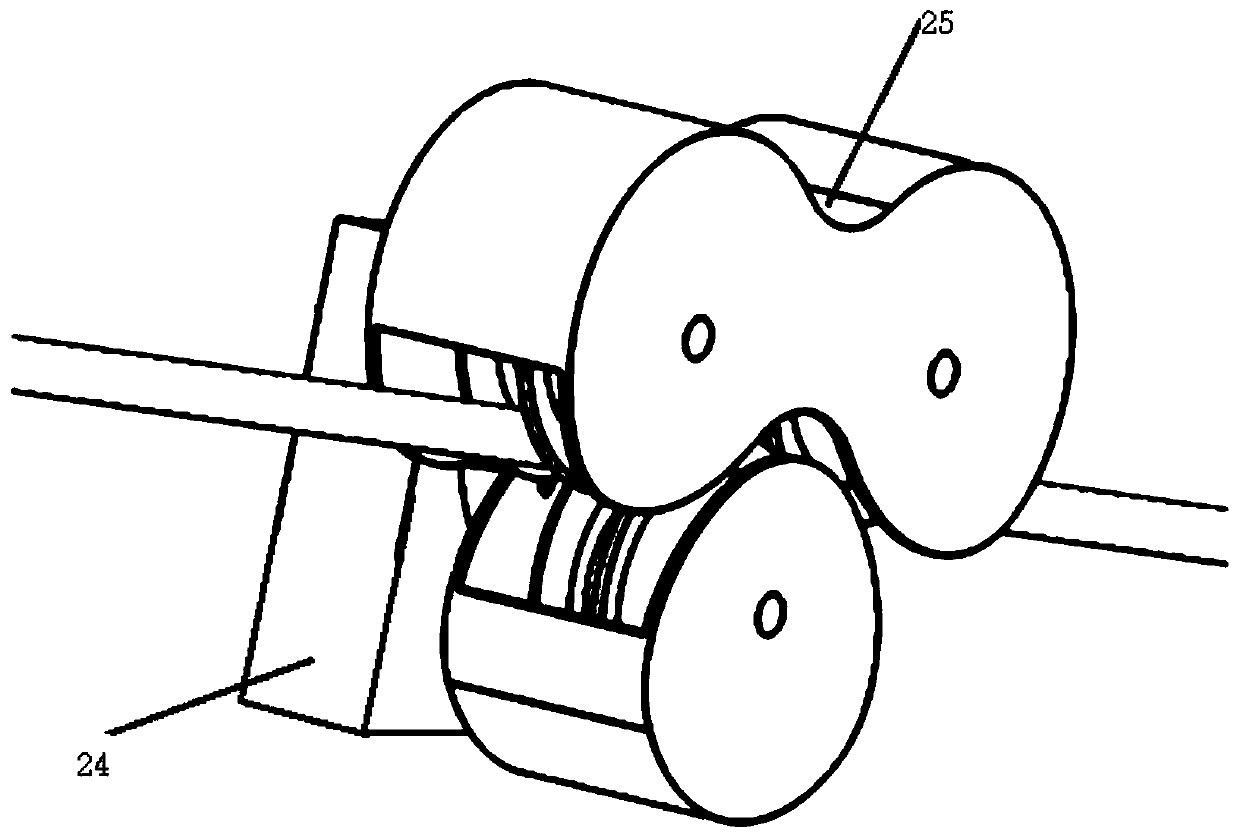 High-voltage transmission line inspection robot intelligent charging device and control method