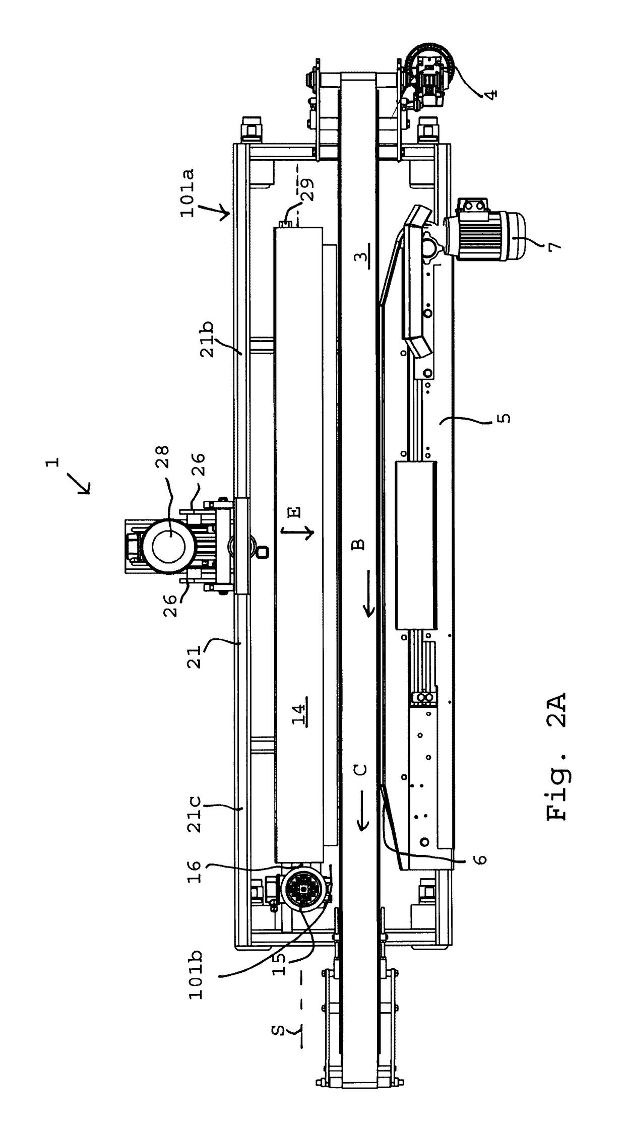 Device for cleaning plant pots