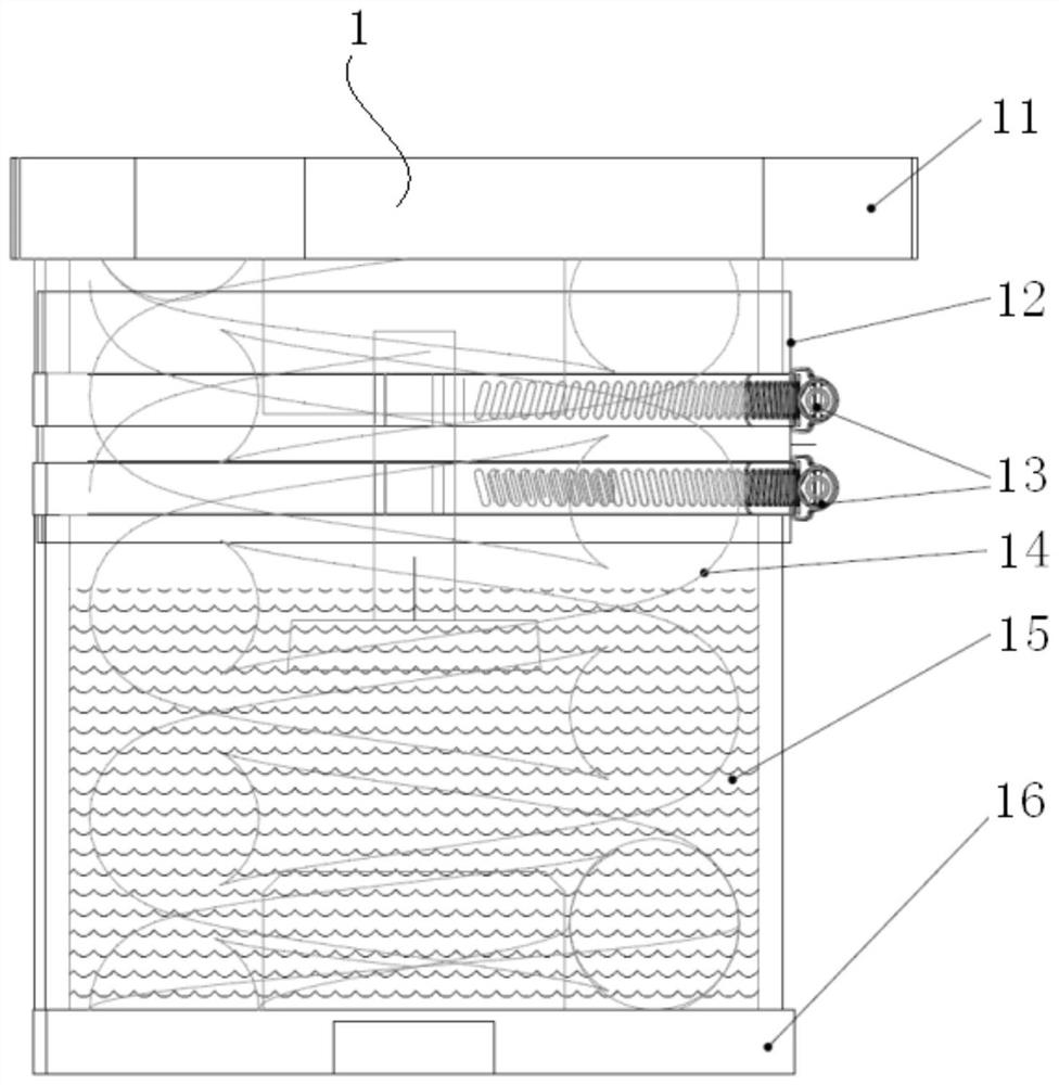 Vibration isolator damping agent filling production line and production method