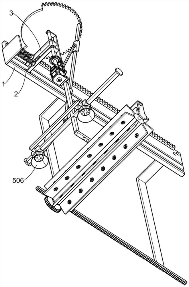 Night external light lamp irradiation range adjusting frame based on sewage treatment photocatalysis principle