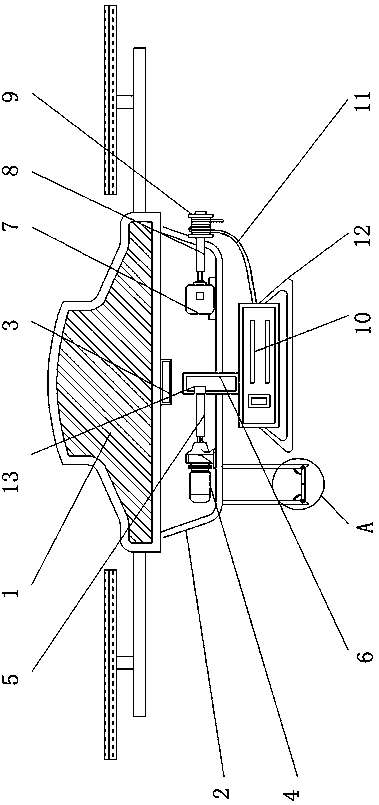 A crop monitoring system and method based on drone