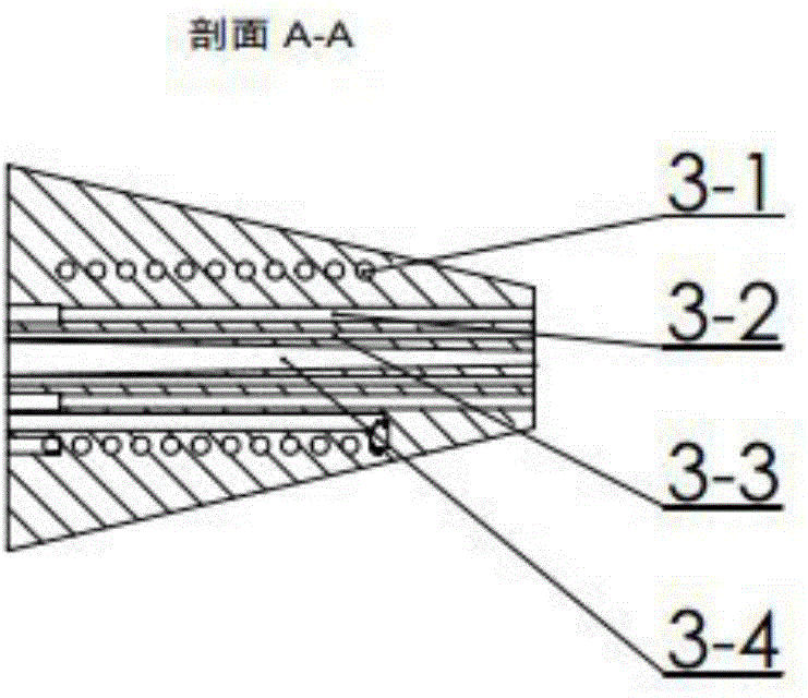 Surface repairing and shaping device used for metal three-dimensional printing