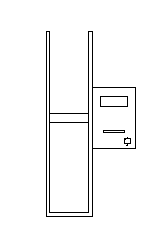 Bicycle automatically parking device and system