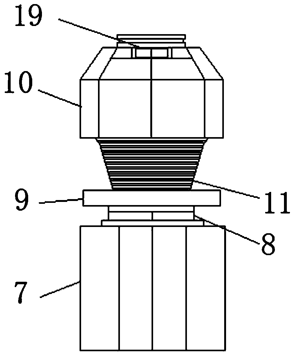 Visible fruit bag fixing picking device