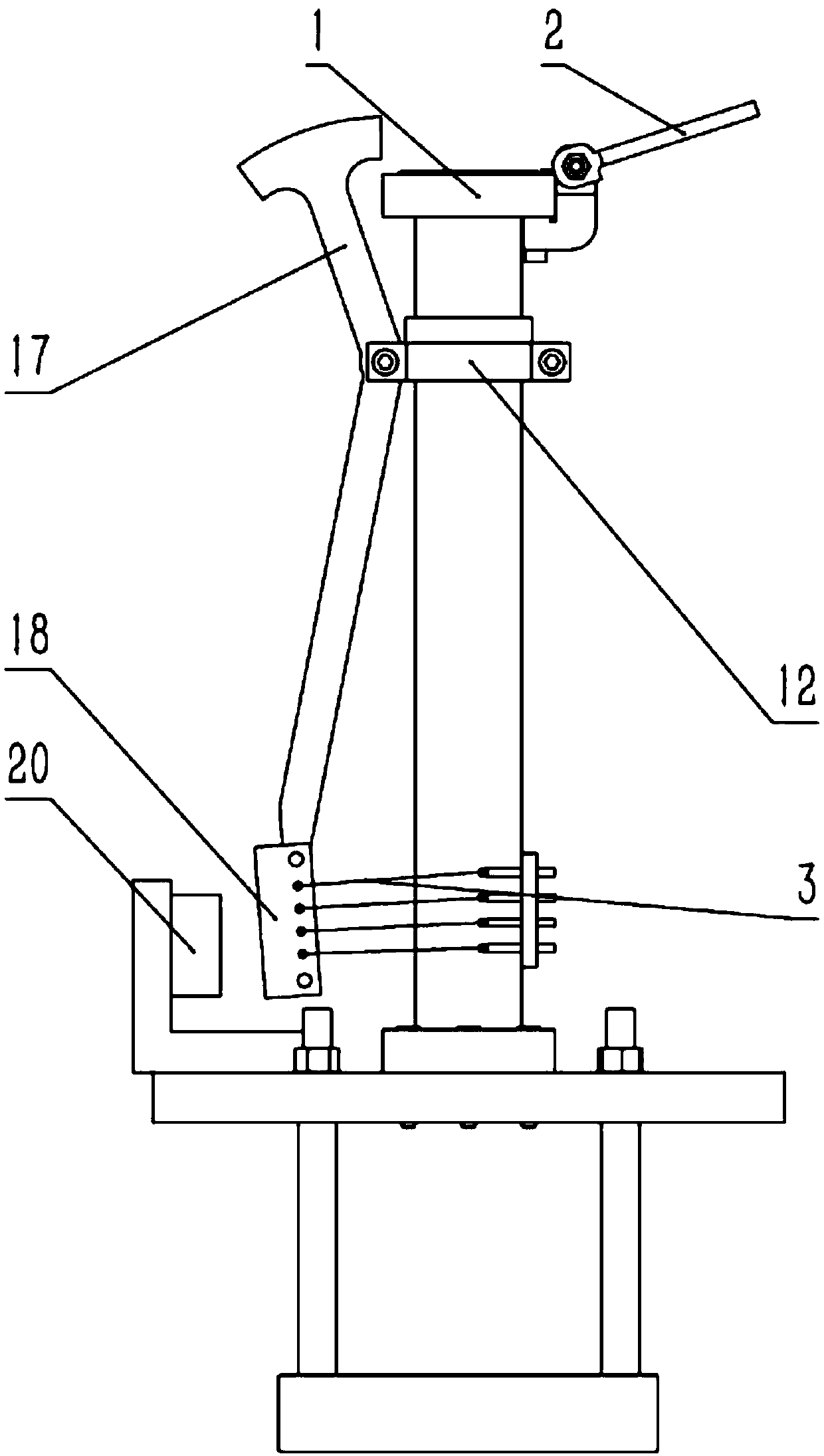 Electromagnetically controlled underwater high-pressure bubble source device