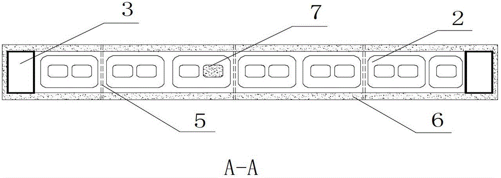 High-ductility fiber concrete combination block masonry wall and construction method thereof