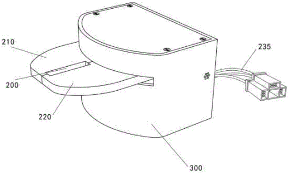 Accelerator linkage limit car anti-theft structure