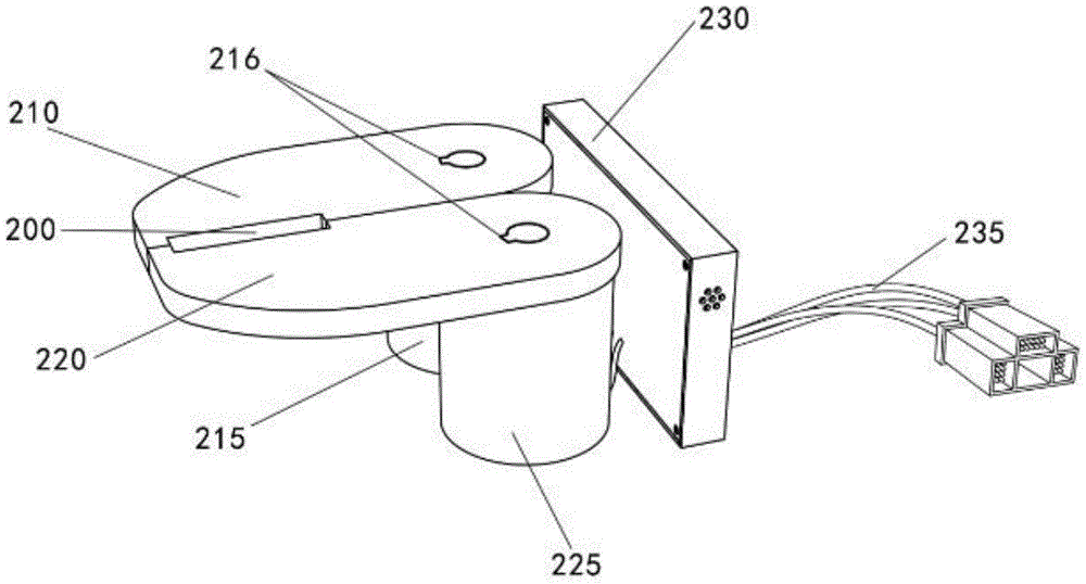 Accelerator linkage limit car anti-theft structure