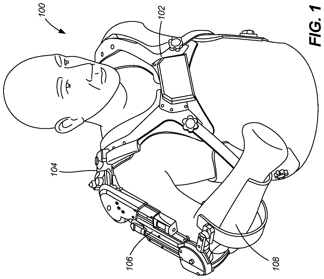 Upper torso augmentation system and method