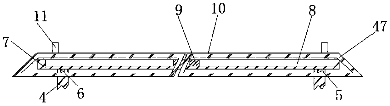 Vegetable planting rack with nutrient solution supply device