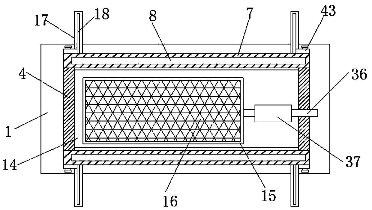 Vegetable planting rack with nutrient solution supply device