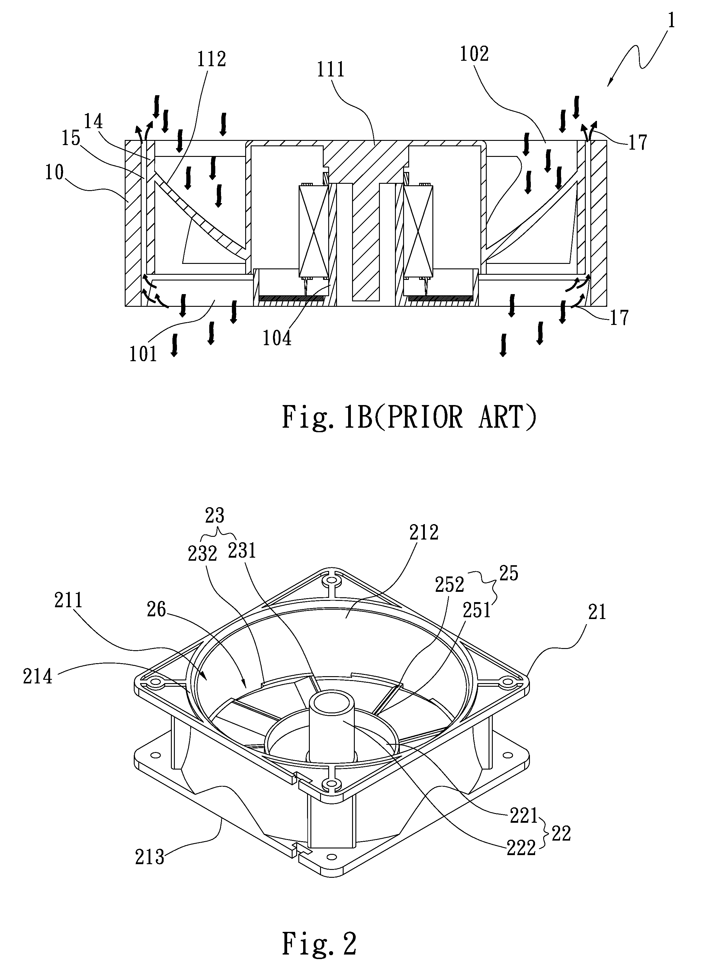 Anti-relief fan frame body structure