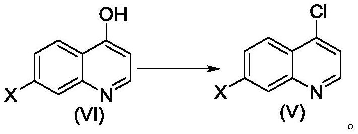 Preparation method of quinoline TGF-beta1 inhibitor