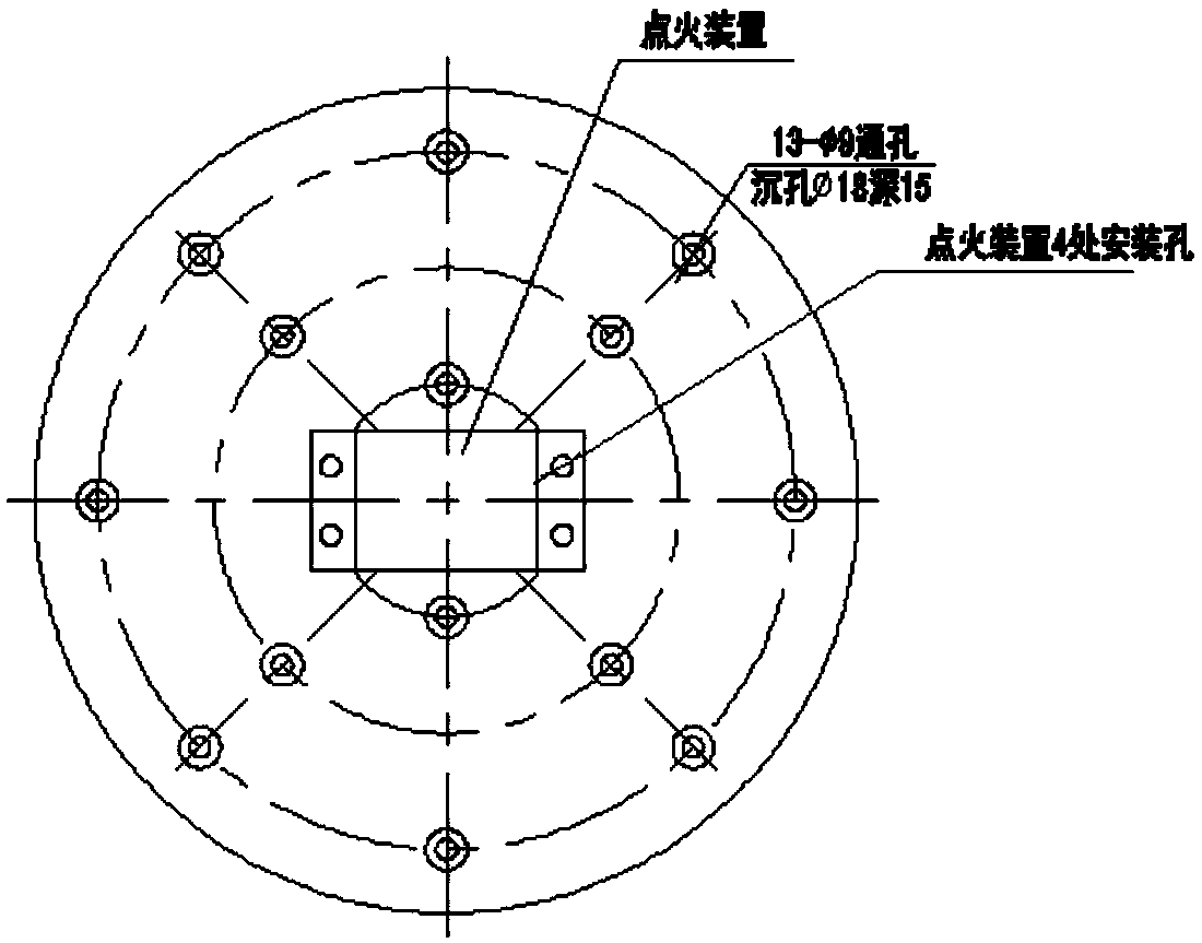 Vibration testing method for ignition device of aviation engine