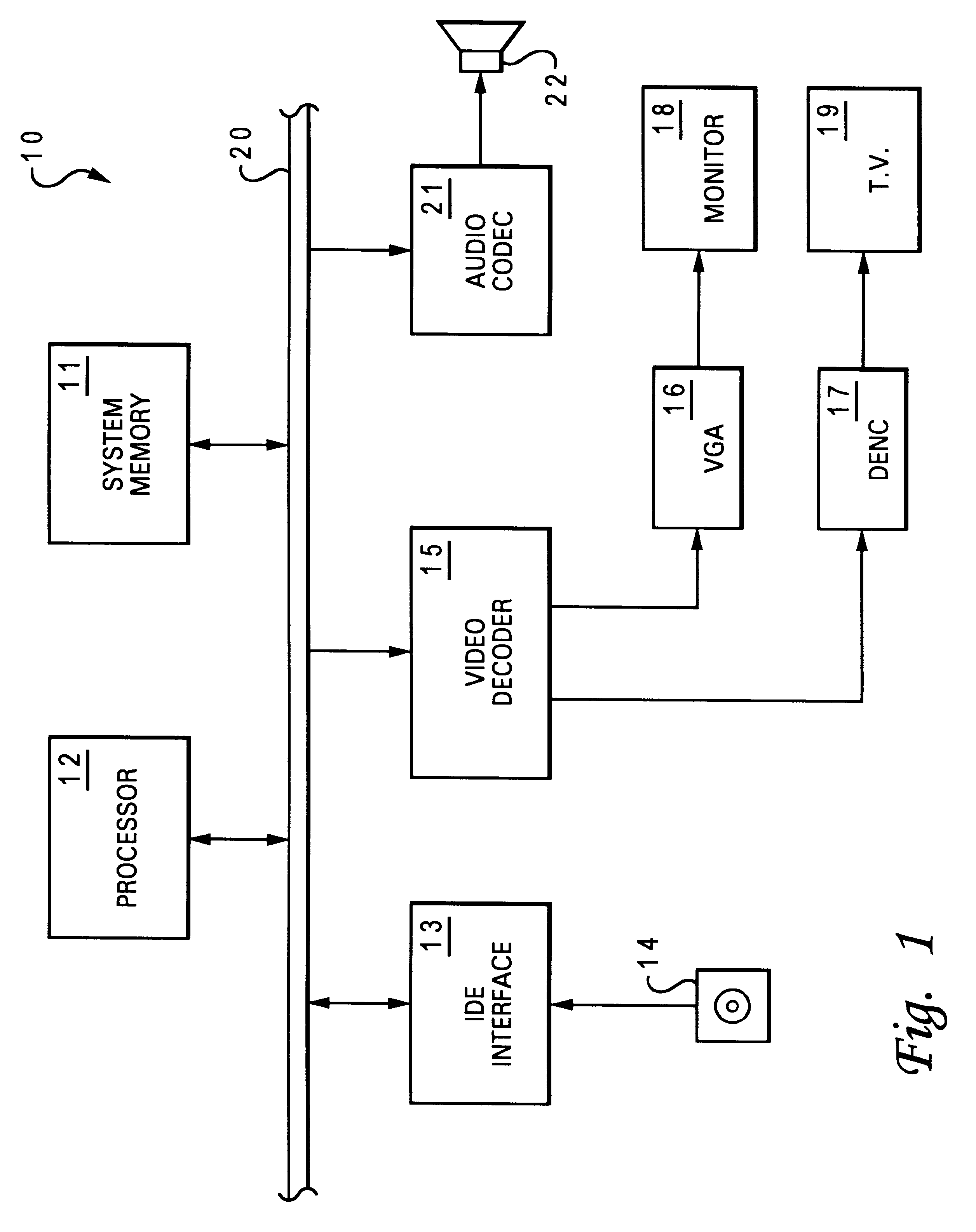 Method and system for selectively and variably attenuating audio data