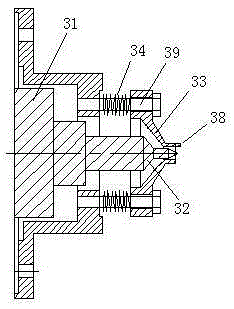 Motor rotor grinding device