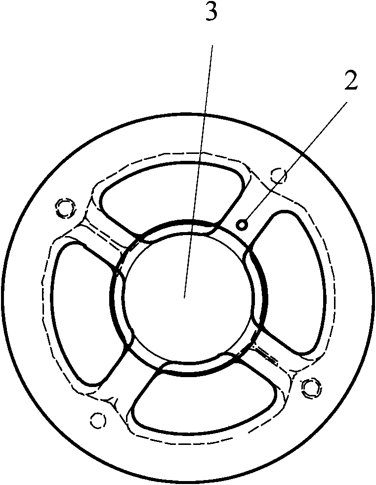 Integral multi-core upper die