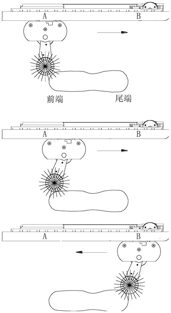 Shoe washing method of shoe washing equipment