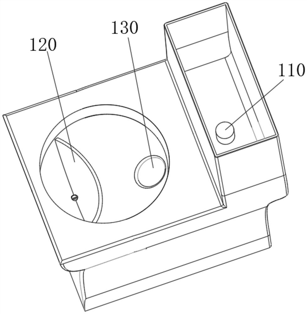 Clinical sampling and detecting device for diabetic nephropathy