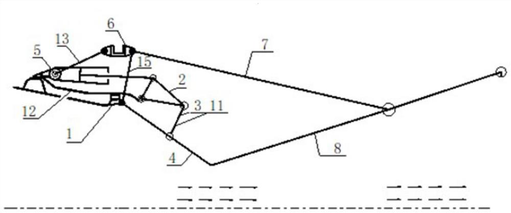 Aero-engine nozzle adjusting mechanism