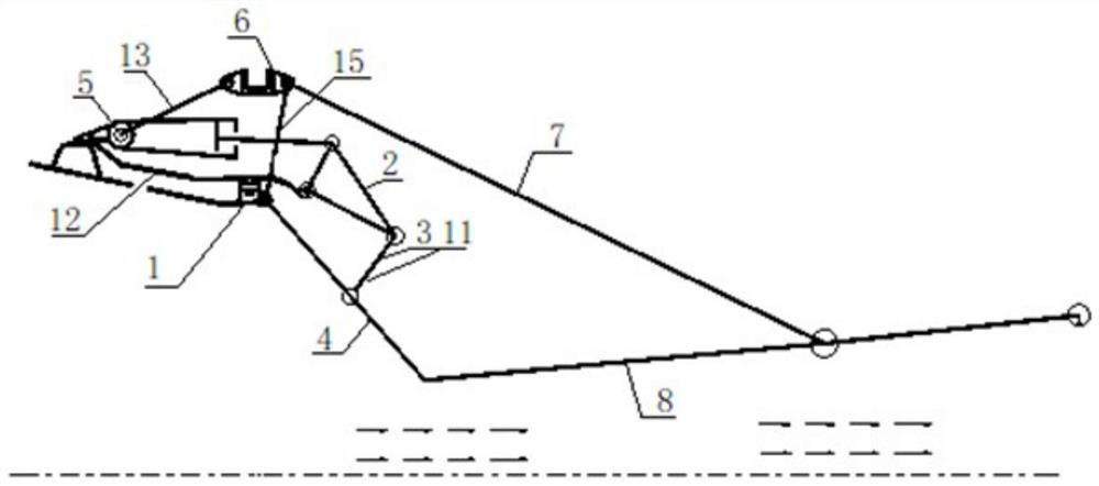 Aero-engine nozzle adjusting mechanism