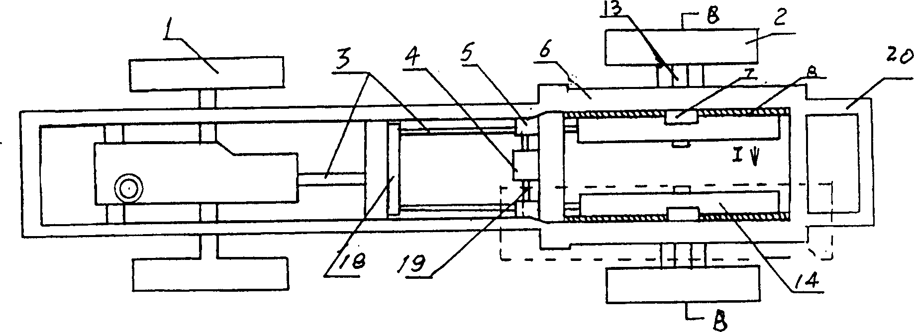 Axle base adjustable car