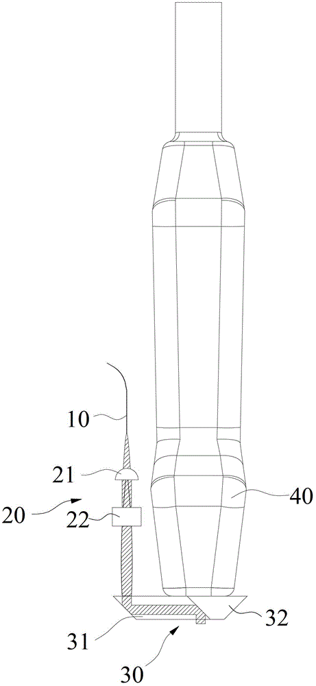 Handheld photoacoustic imaging probe