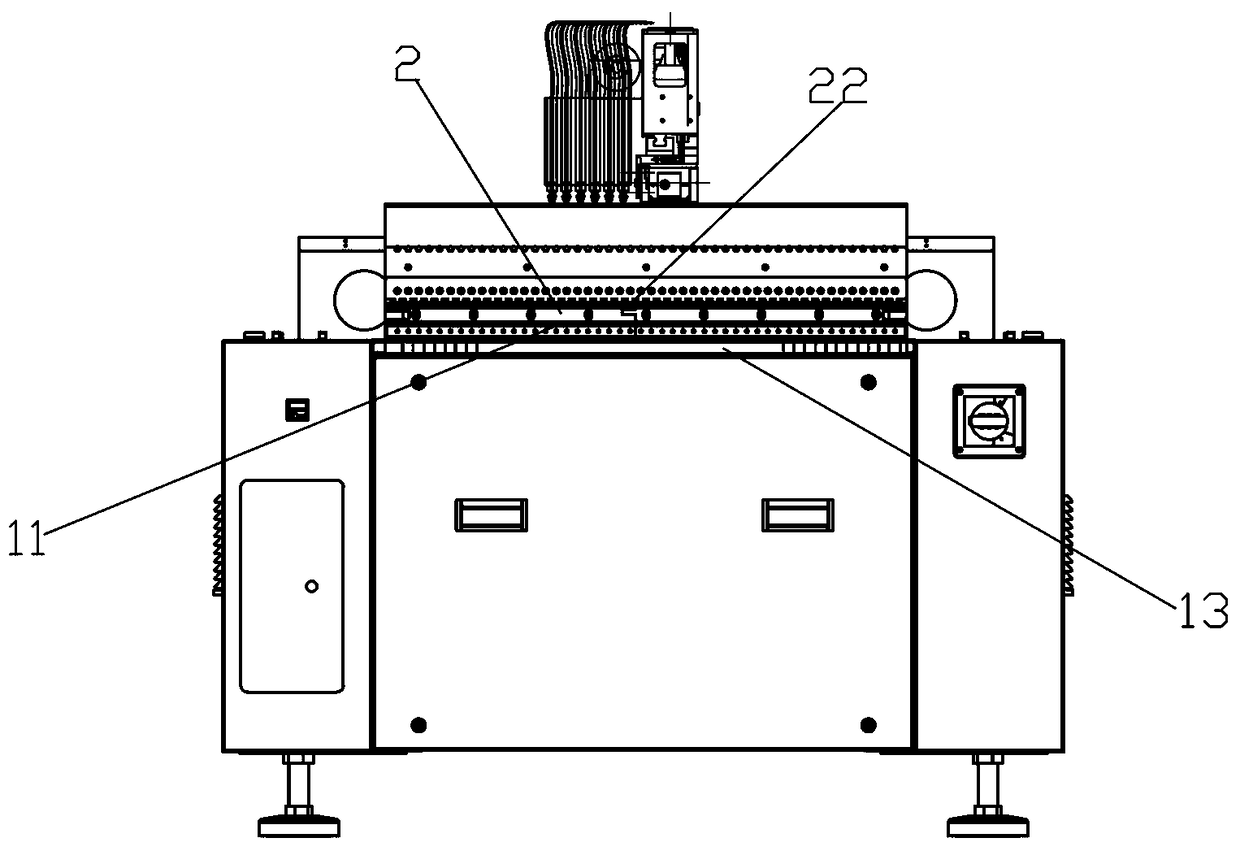 Visual recognition device and method suitable for surface mounting machine