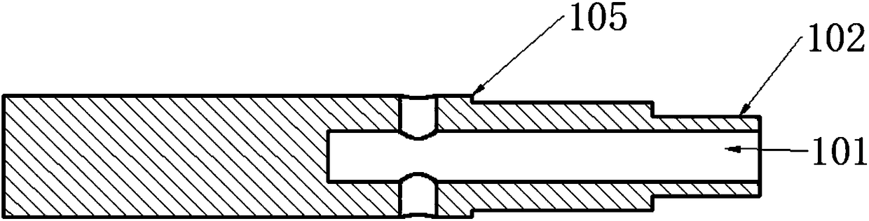 Welding device of superconduction cable connector