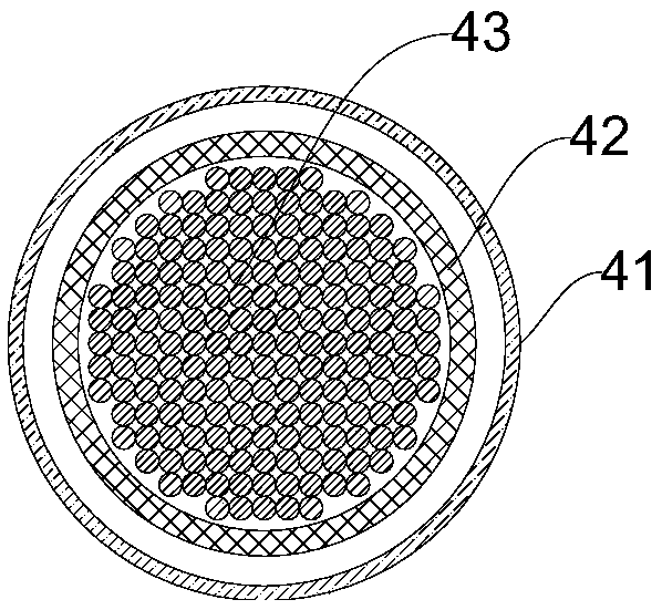 Efficient geothermal heat utilization system and utilization method based on solid heat conduction