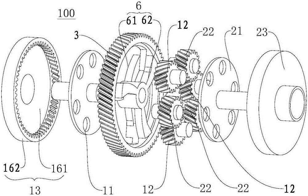 Power driving system and vehicle having same