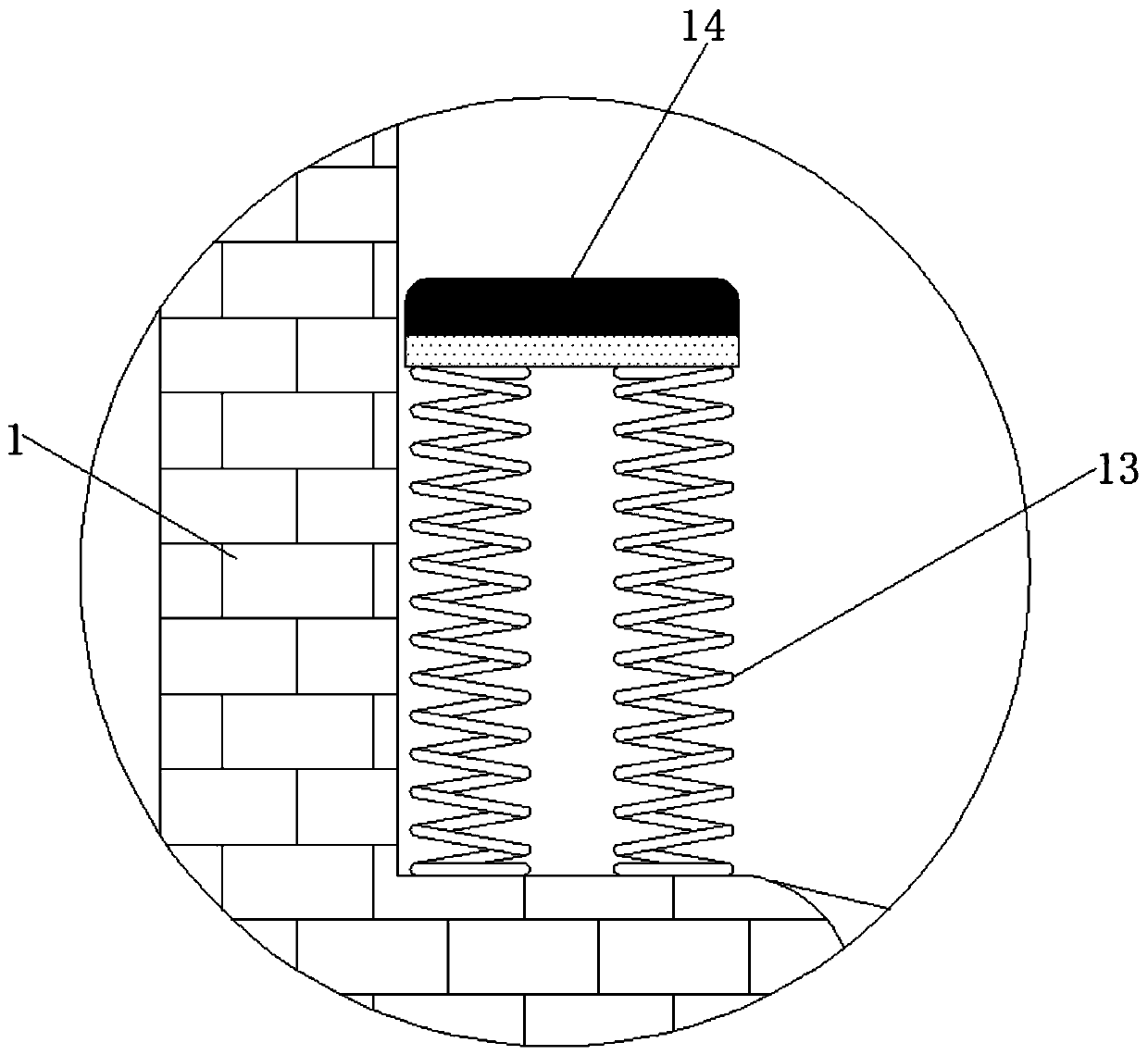 Material jam preventing device of beverage vending machine