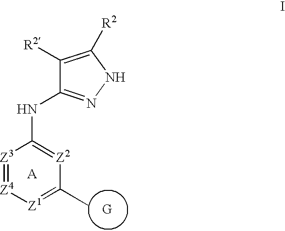 Fused pyrimidyl pyrazole compounds useful as protein kinase inhibitors