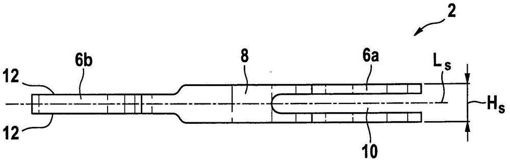 Fixing device for fixing the fracture ends of the bones in a bone fracture, and tensioning element, angle clamping sleeve and corresponding method