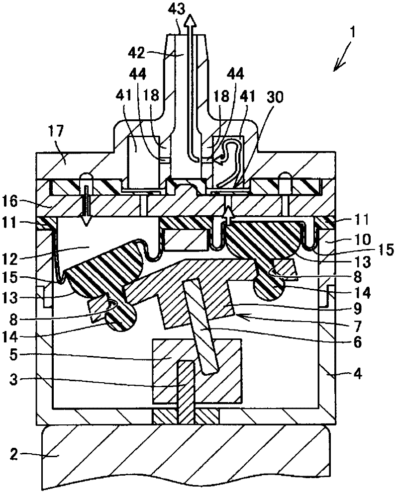 Diaphragm pumps and sphygmomanometers