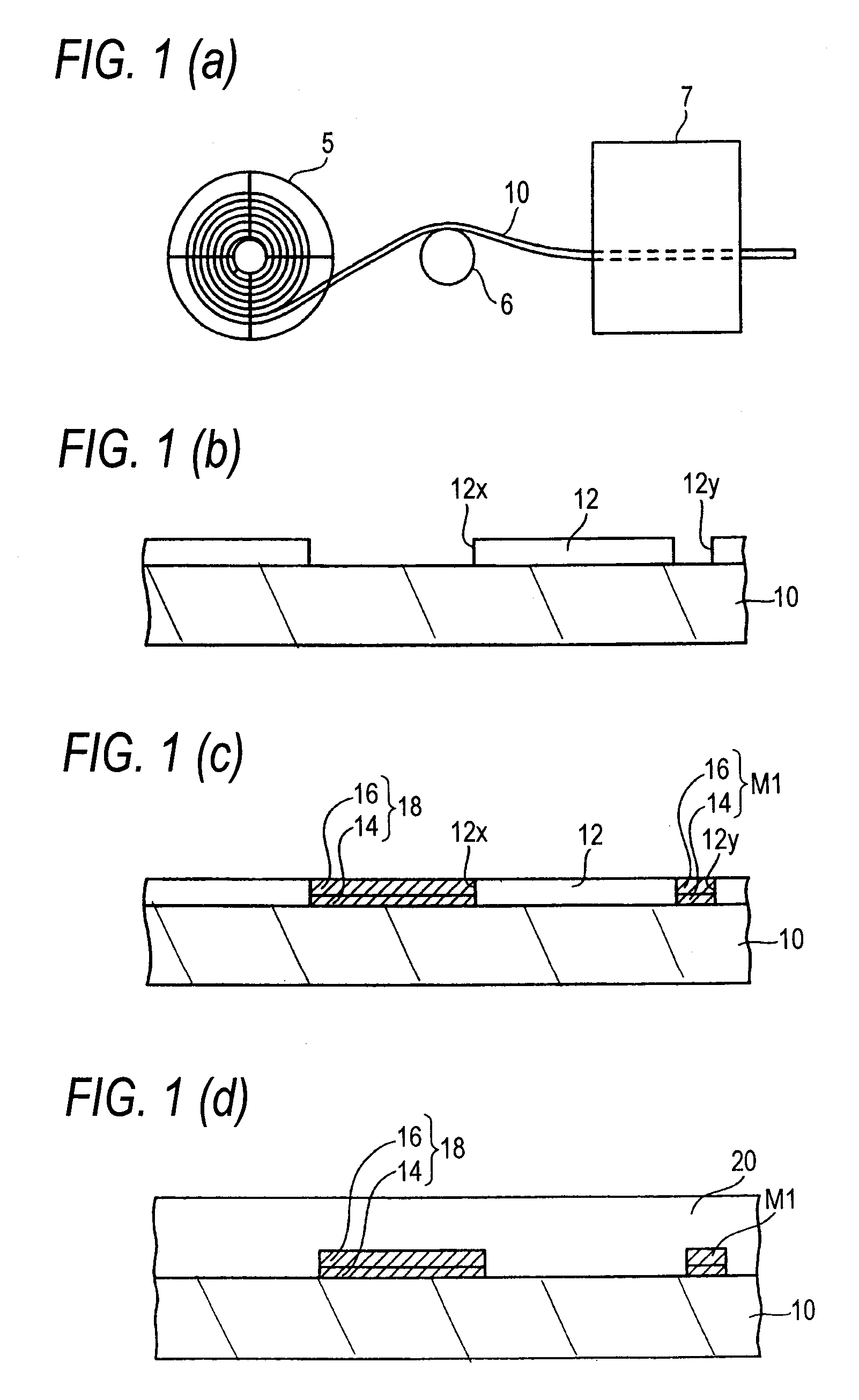 Method of manufacturing flexible circuit substrate