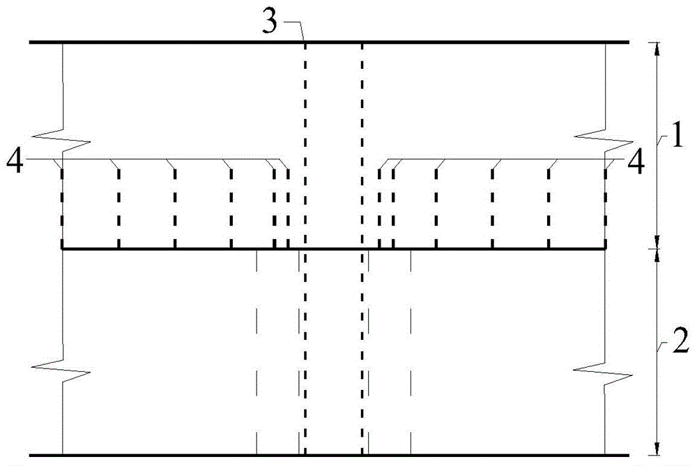 Semi-prefabricated underground continuous wall and construction method thereof